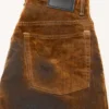 Flocked denim jeans - 2021