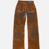 Flocked denim jeans - 2021