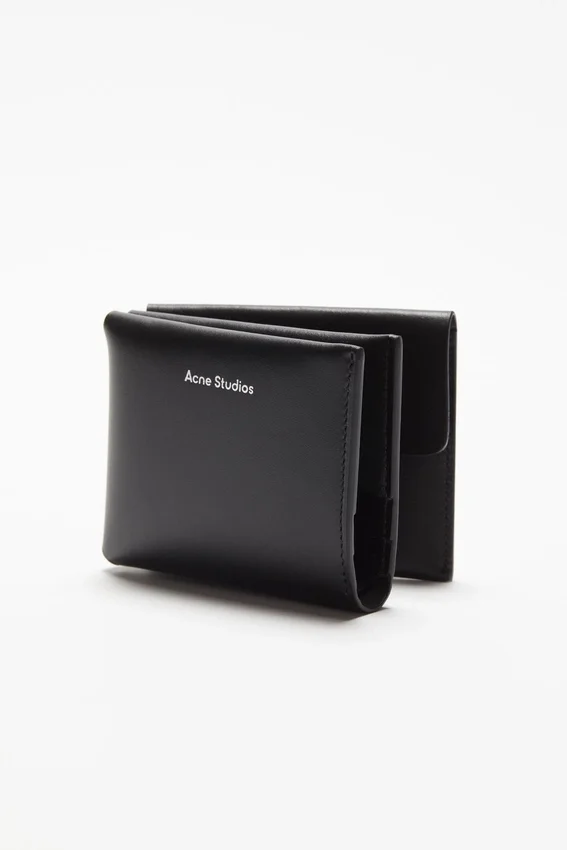 Leather trifold wallet