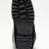Folded leather boot
