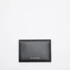 Folded leather wallet