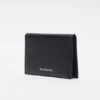 Folded leather wallet