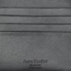 Folded leather wallet