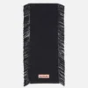 Fringe wool scarf