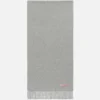 Fringe wool scarf - Narrow