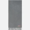 Fringe wool scarf – Narrow