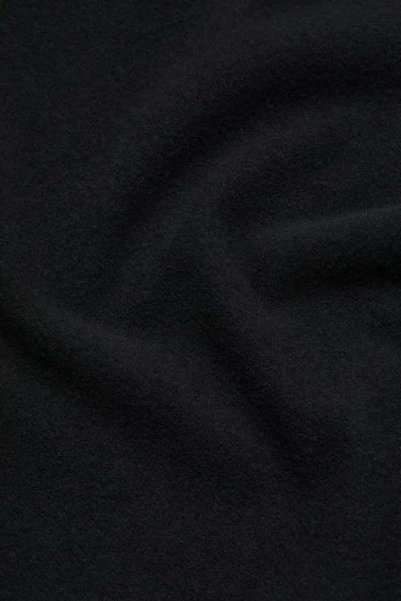 Fringe wool scarf – Narrow