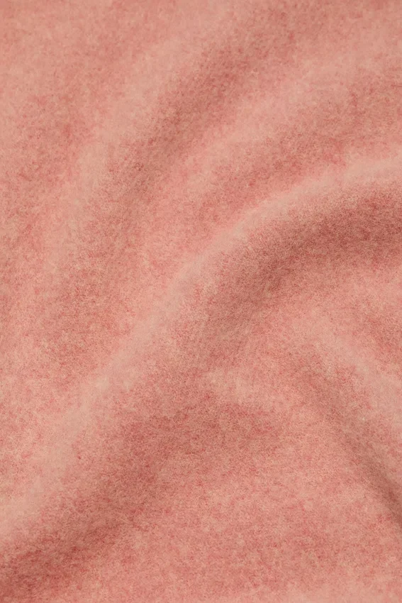 Fringe wool scarf – Narrow