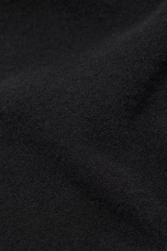 Fringe wool scarf - skinny