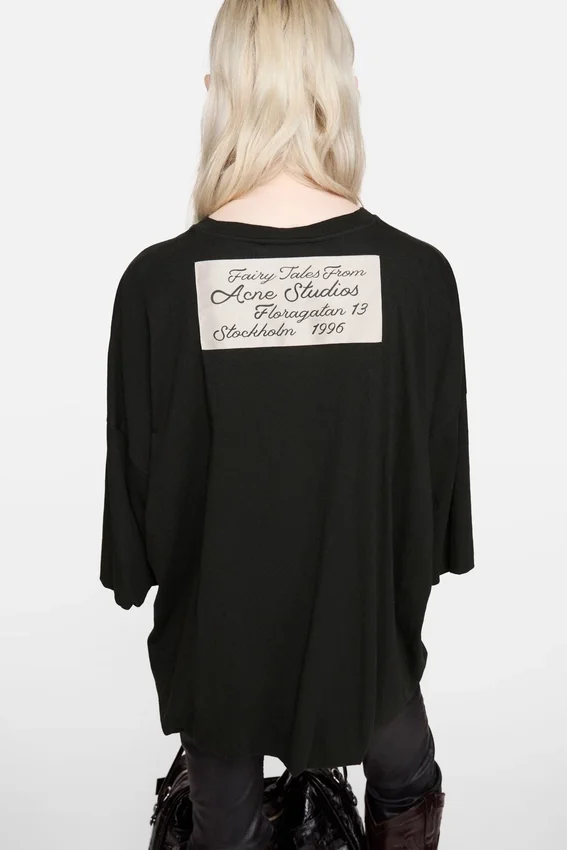 Gathered logo t-shirt