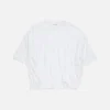 Gathered logo t-shirt