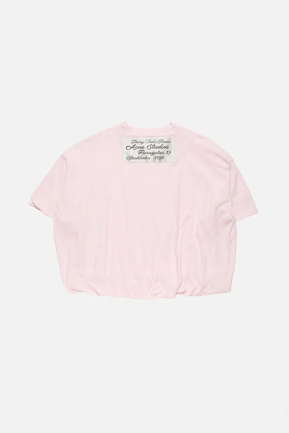 Gathered logo t-shirt