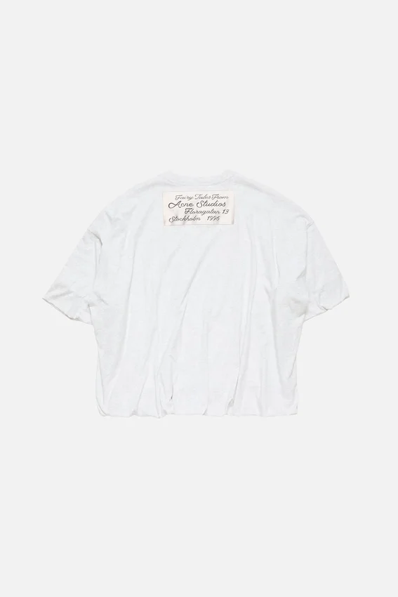 Gathered logo t-shirt