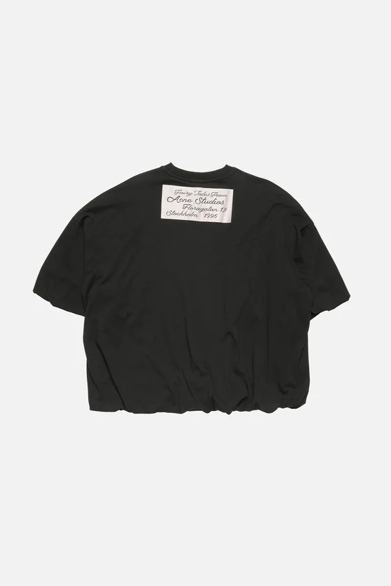 Gathered logo t-shirt