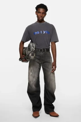 Glitter graphic t-shirt