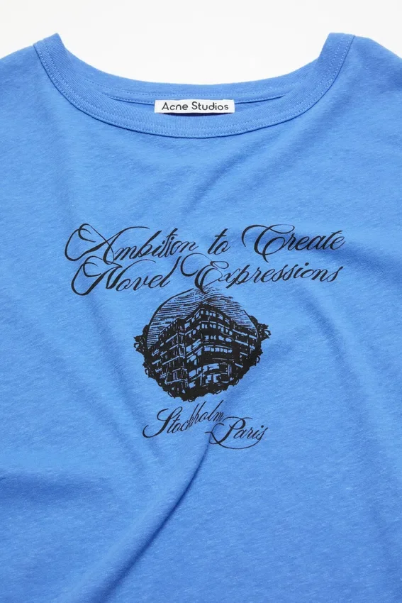 Graphic jersey t-shirt