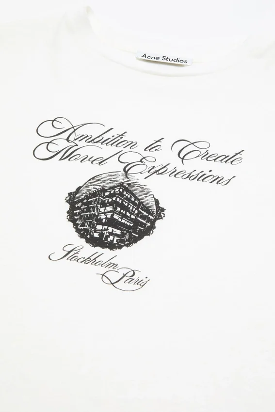 Graphic jersey t-shirt