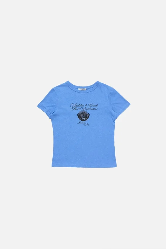 Graphic jersey t-shirt