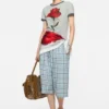 Graphic rose t-shirt