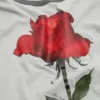 Graphic rose t-shirt