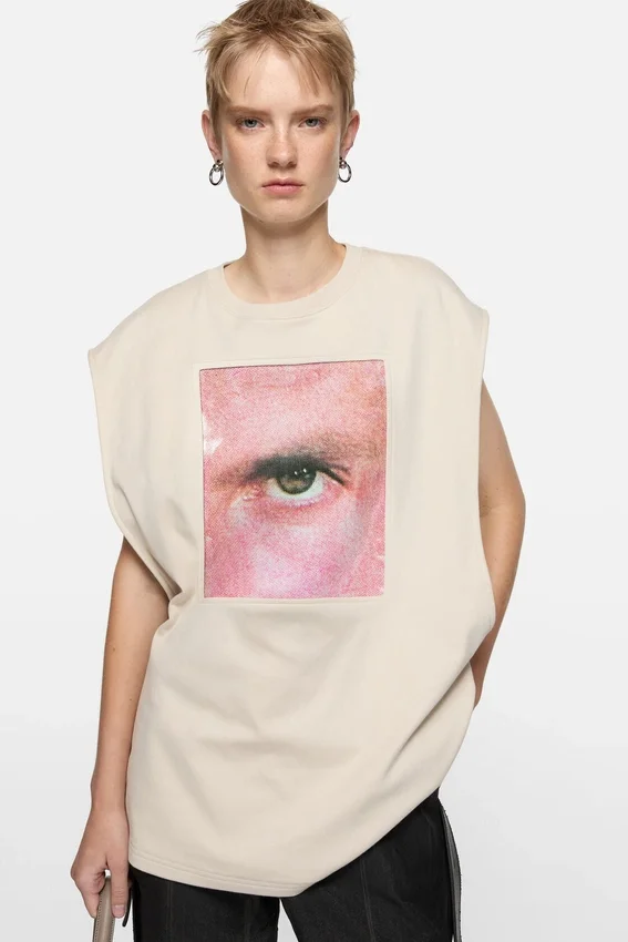 Graphic tank top