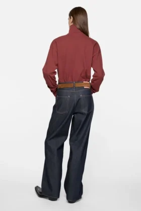 Half-zip logo sweatshirt