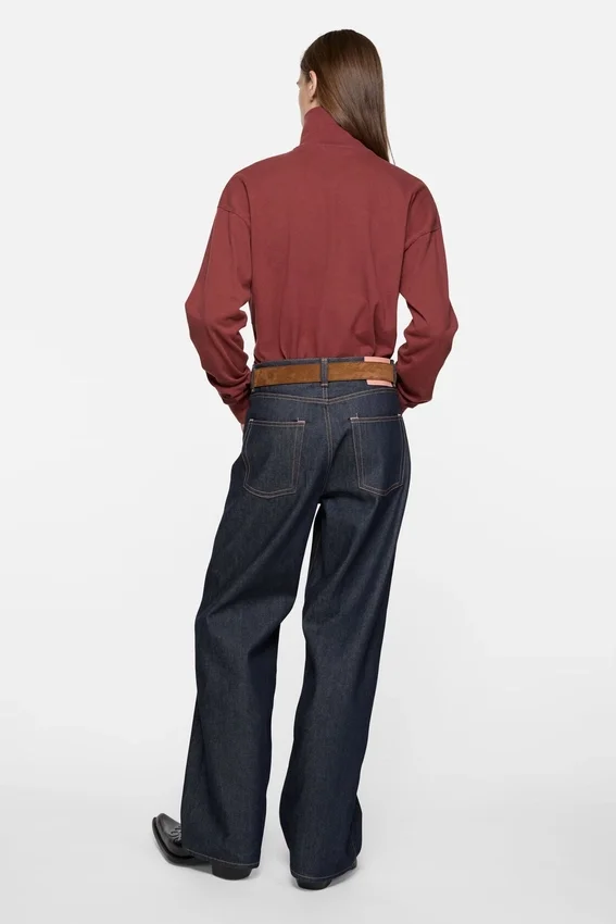Half-zip logo sweatshirt