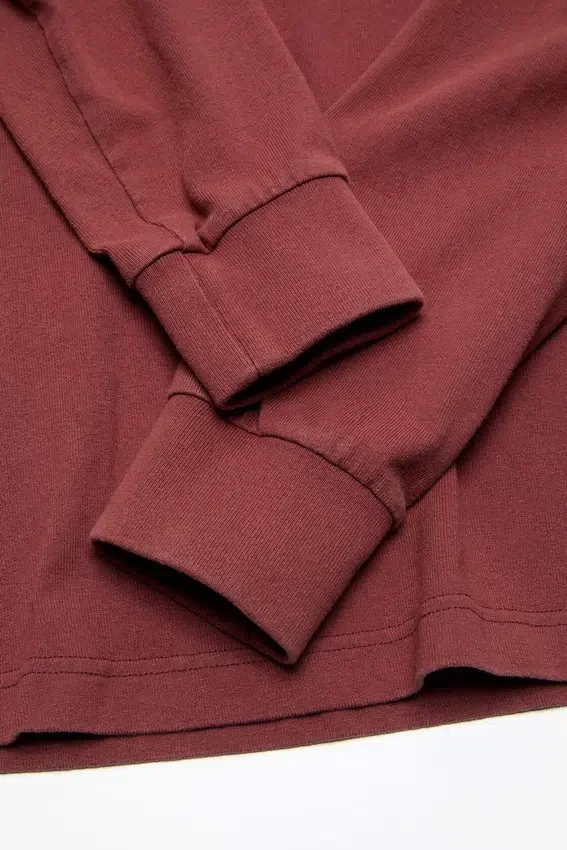 Half-zip logo sweatshirt