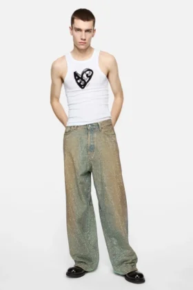 Heart logo tank top