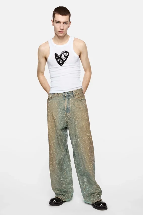 Heart logo tank top
