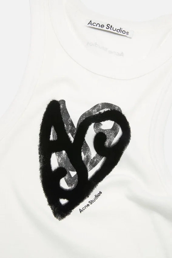 Heart logo tank top