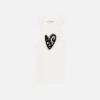 Heart logo tank top