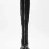 High leather boots