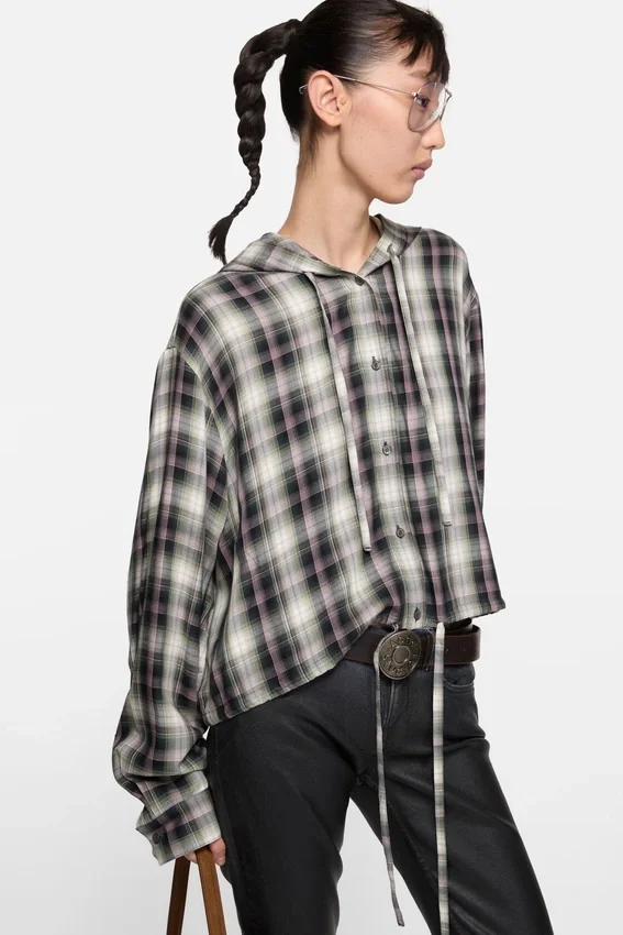 Hooded overshirt