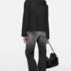 Hooded shirt
