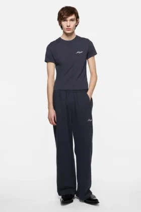 Jersey t-shirt with logo