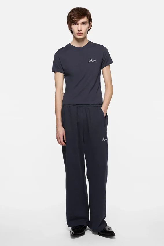 Jersey t-shirt with logo