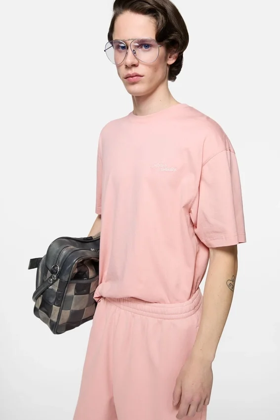 Jersey t-shirt with logo