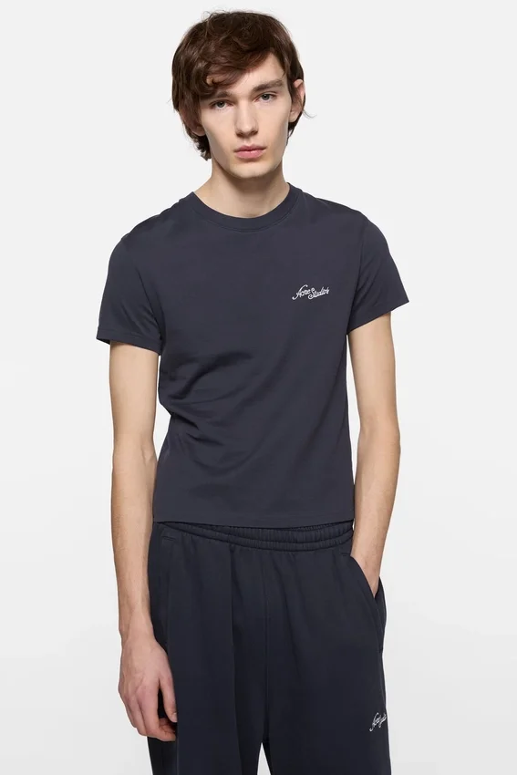 Jersey t-shirt with logo
