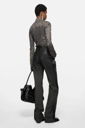 Lace corset blouse
