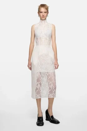 Lace corset dress