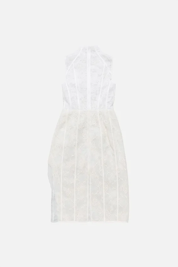 Lace corset dress