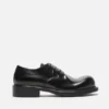 Lace-up leather shoes