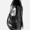 Lace-up leather shoes