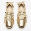 Lace-up leather shoes