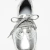 Lace-up leather shoes