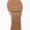 Lace-up satin shoes