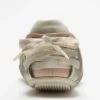 Lace-up suede shoes