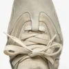 Lace-up suede shoes