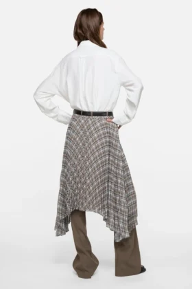 Layered button-up